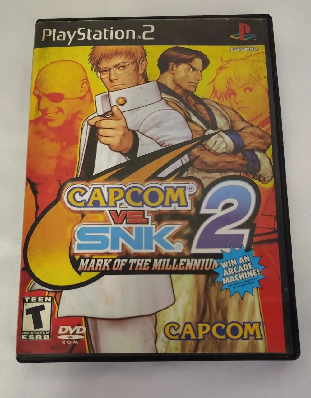 Capcom vs SNK 2 Sony PS2 CIB W/Manual Cleaned Tested Works PlayStation 2 2001
